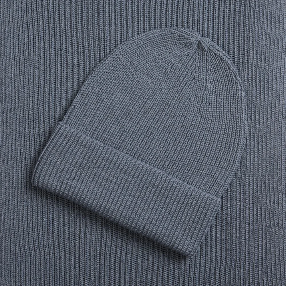 Шарф Nobilis Mono, серый (стальной) - фото 4