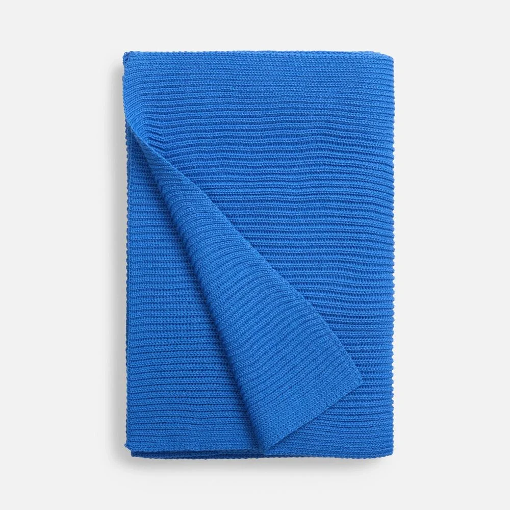 Шарф Nobilis Mono, синий (аква) - фото 2