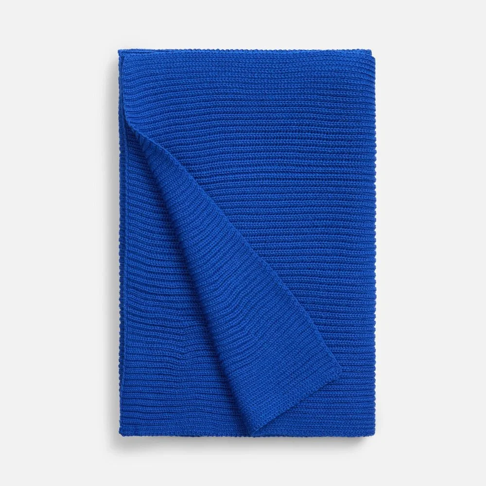 Шарф Nobilis Mono, ярко-синий - фото 2