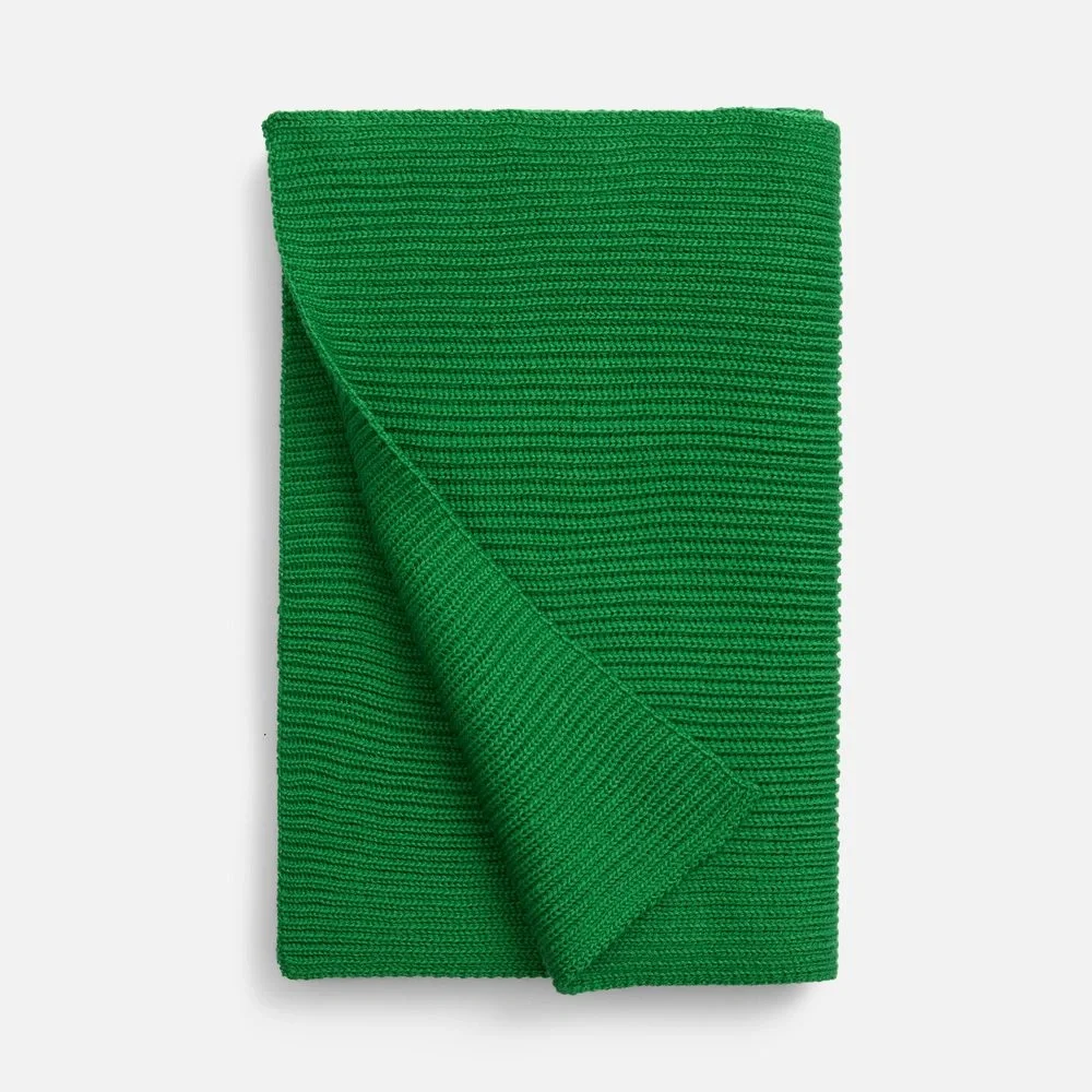 Шарф Nobilis Mono, ярко-зеленый - фото 3