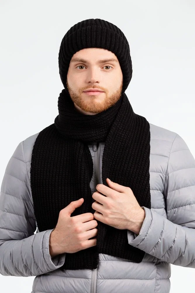 Шарф Nordkapp, черный - фото 8