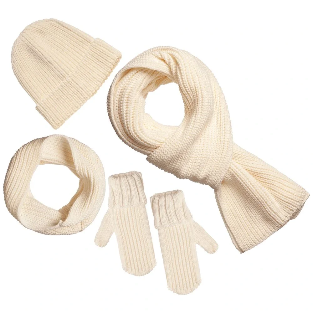 Шарф Nordkyn, молочно-белый - фото 4