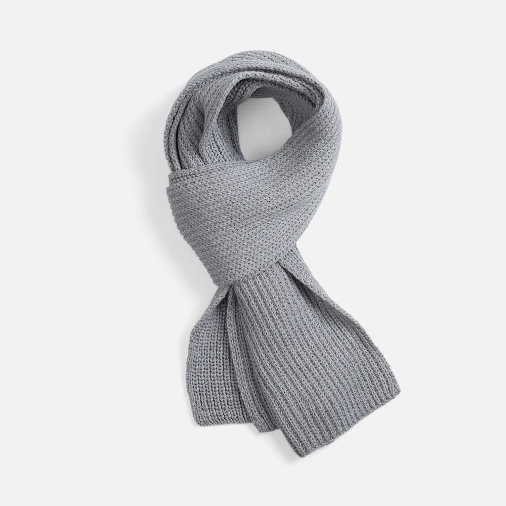 Шарф Nordkyn, светло-серый меланж - фото 1