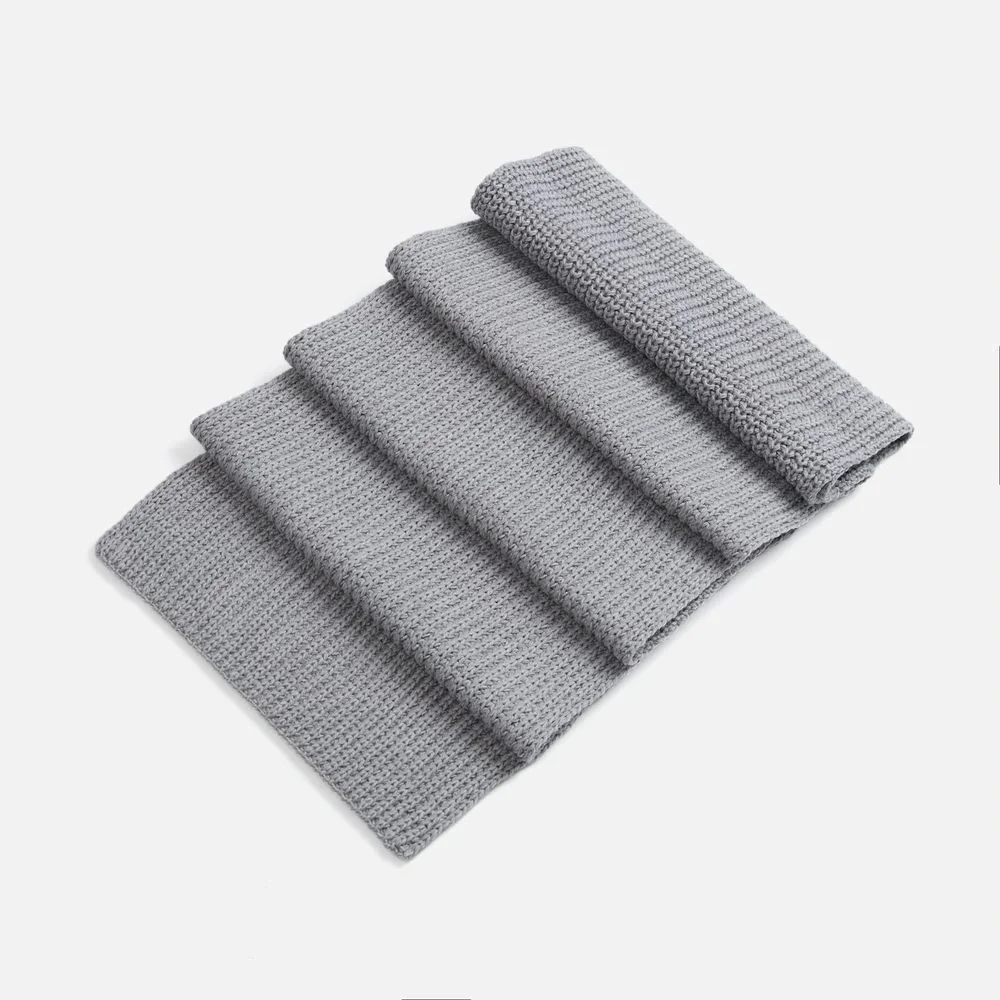 Шарф Nordkyn, светло-серый меланж - фото 2