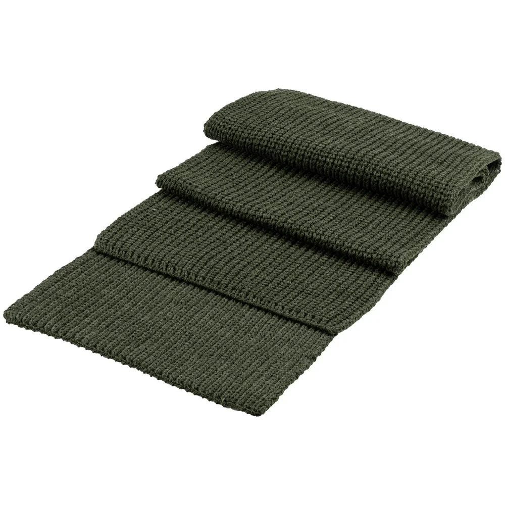 Шарф Nordkyn, зеленый (оливковый) - фото 2