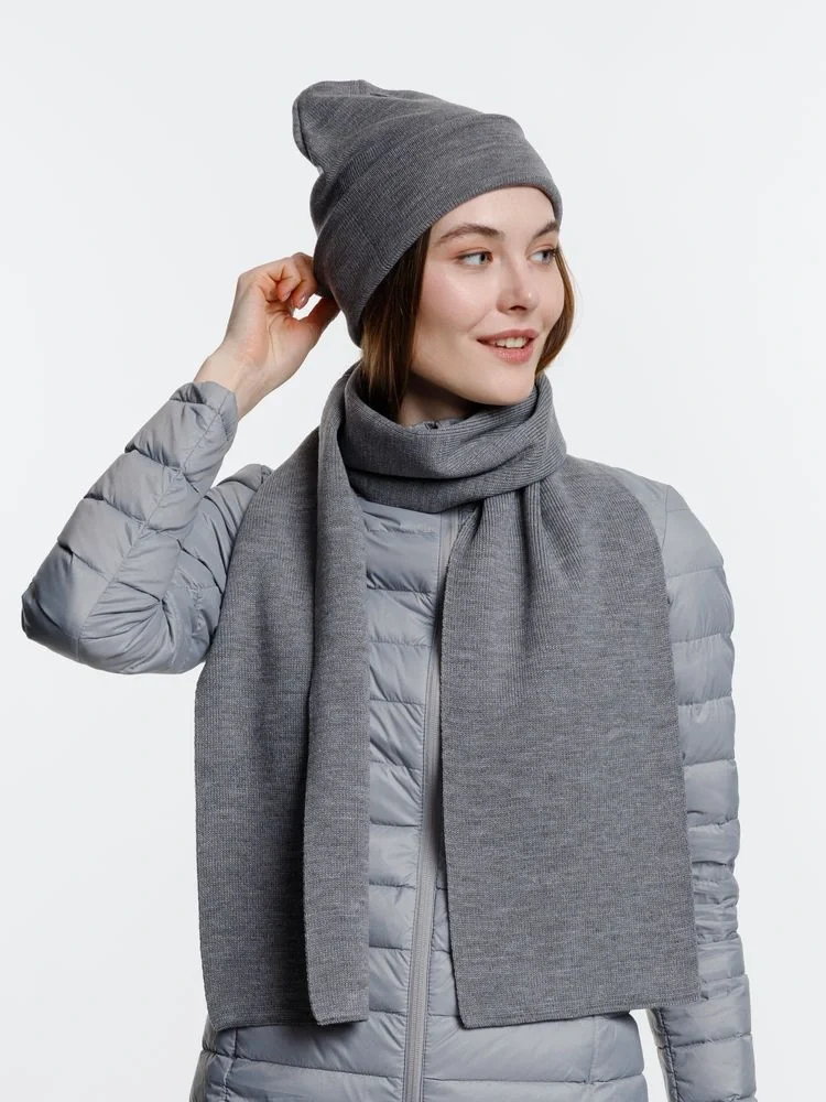 Шарф Real Talk, серый - фото 12