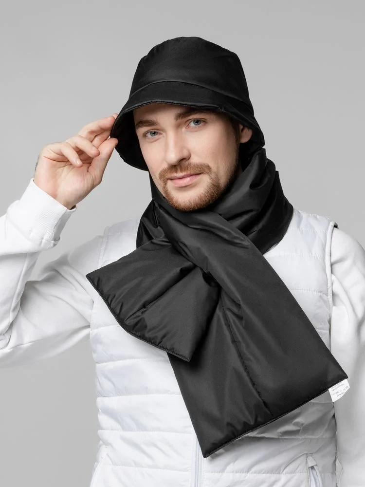 Шарф Shelter, черный - фото 6