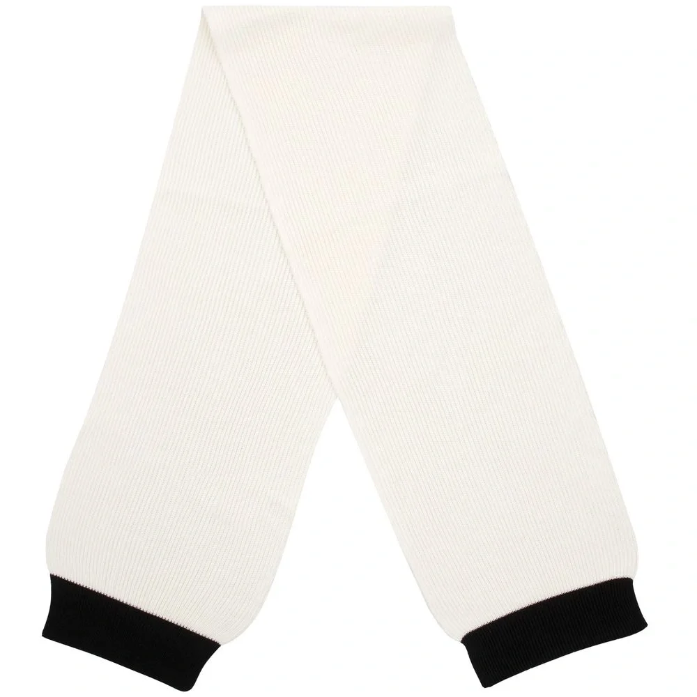 Шарф Snappy, белый с черным - фото 3