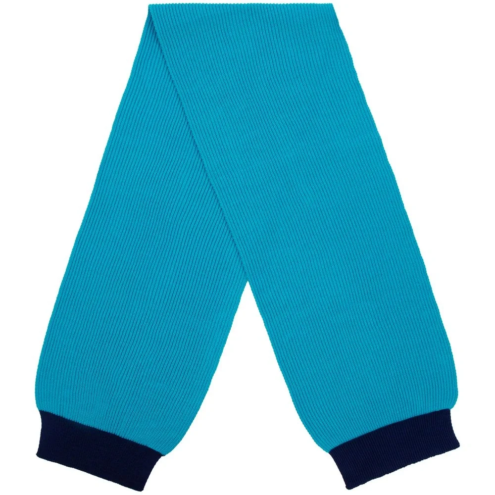 Шарф Snappy, бирюзовый с синим - фото 3