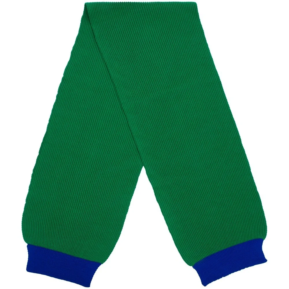 Шарф Snappy, зеленый с синим - фото 3