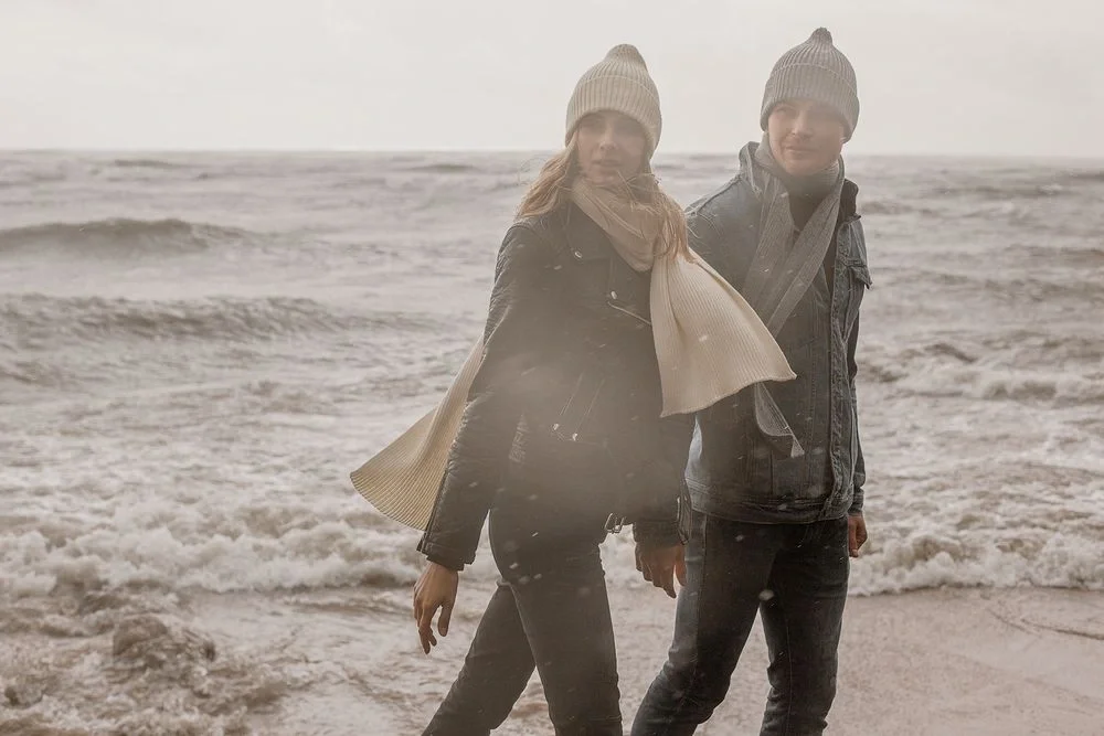 Шарф Stout, серый меланж - фото 10