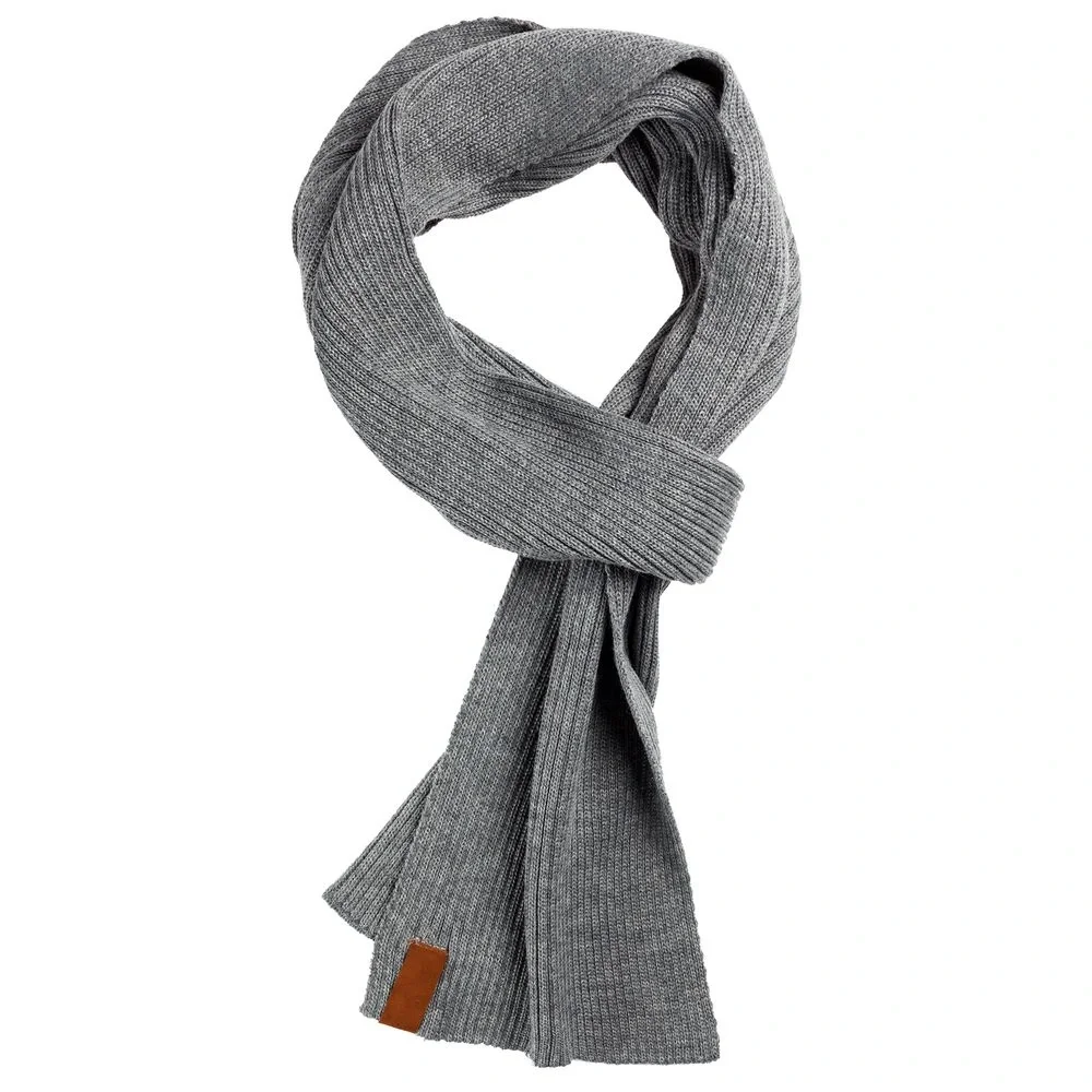 Шарф Stout, серый меланж - фото 7