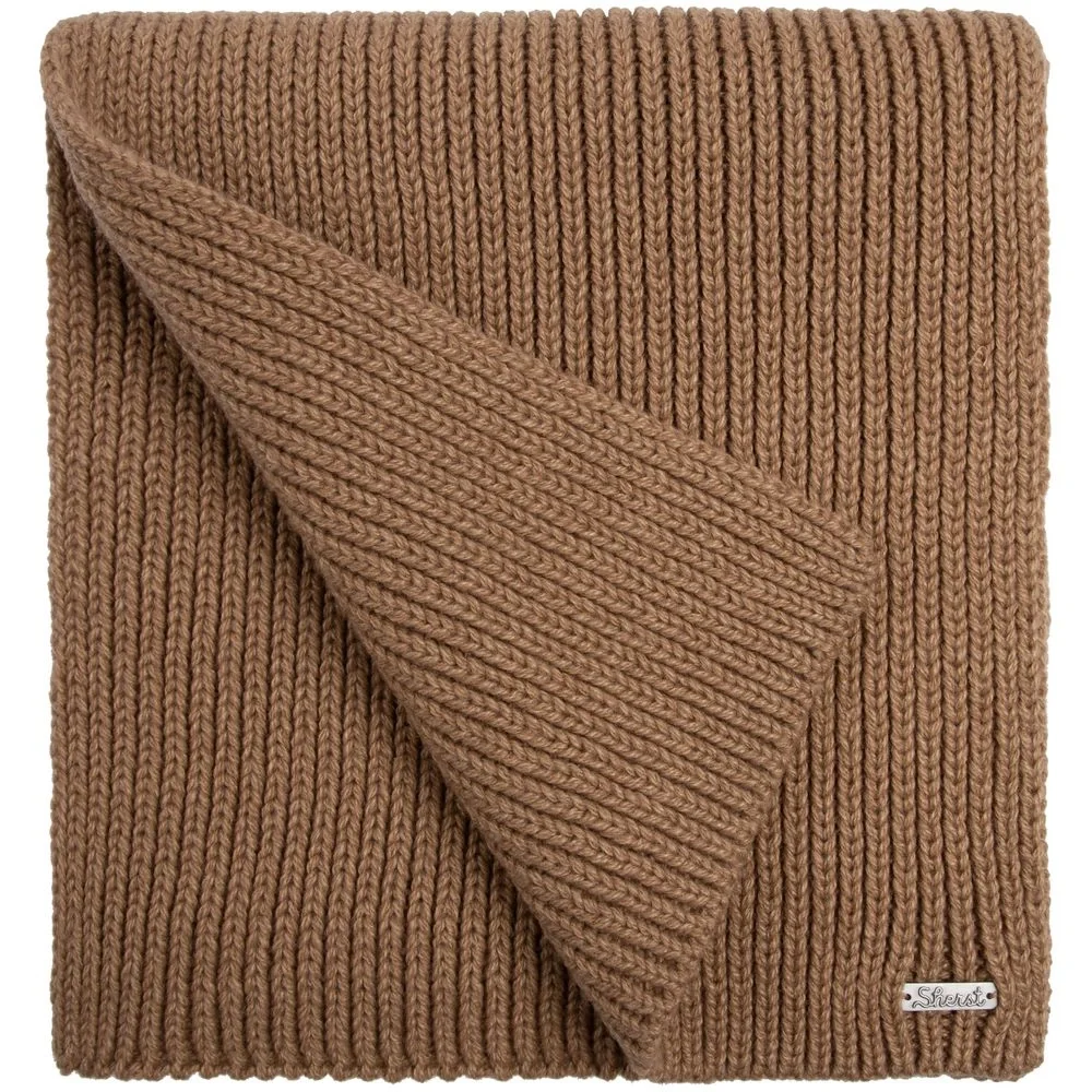 Шарф Tommi, бежевый меланж - фото 2