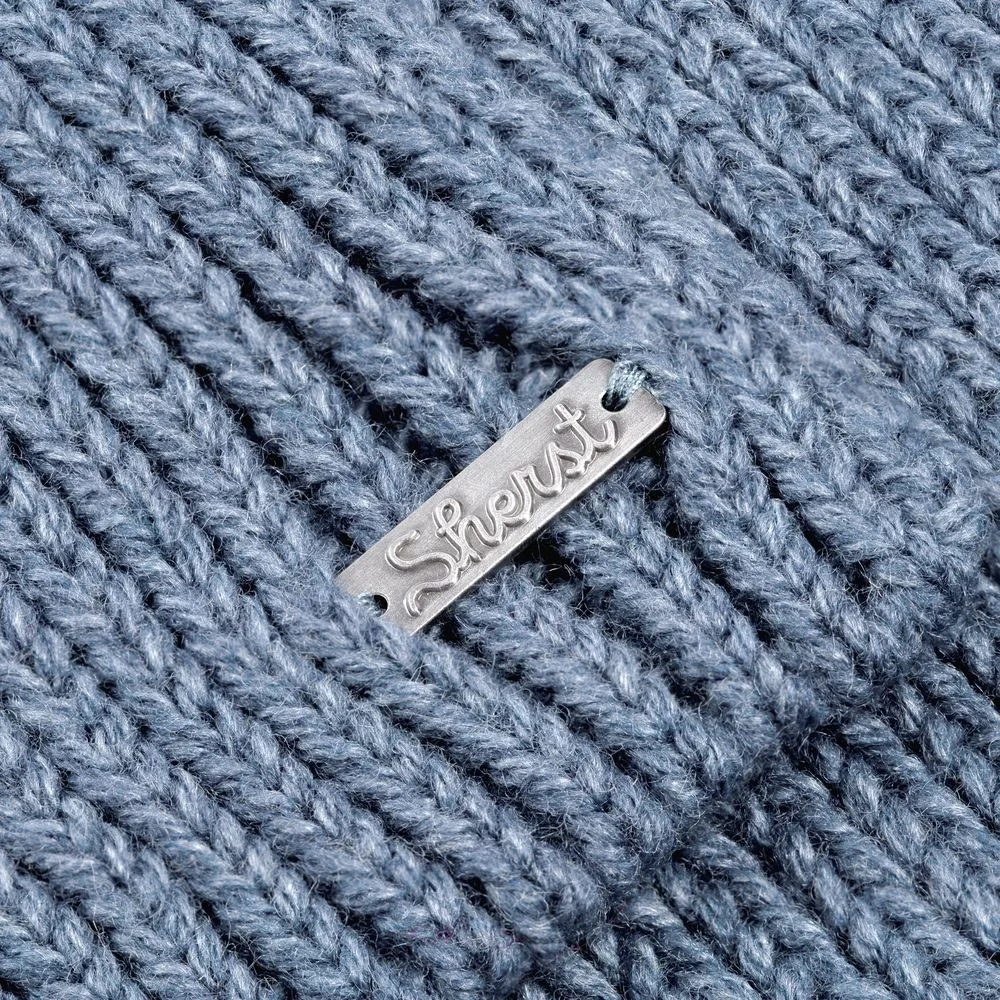 Шарф Tommi, голубой меланж - фото 5