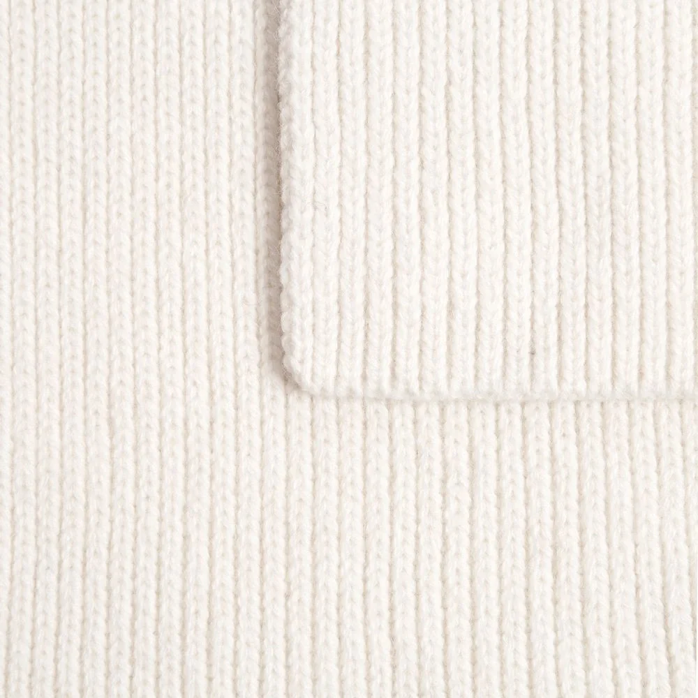 Шарф Tommi, молочно-белый (ванильный) - фото 4