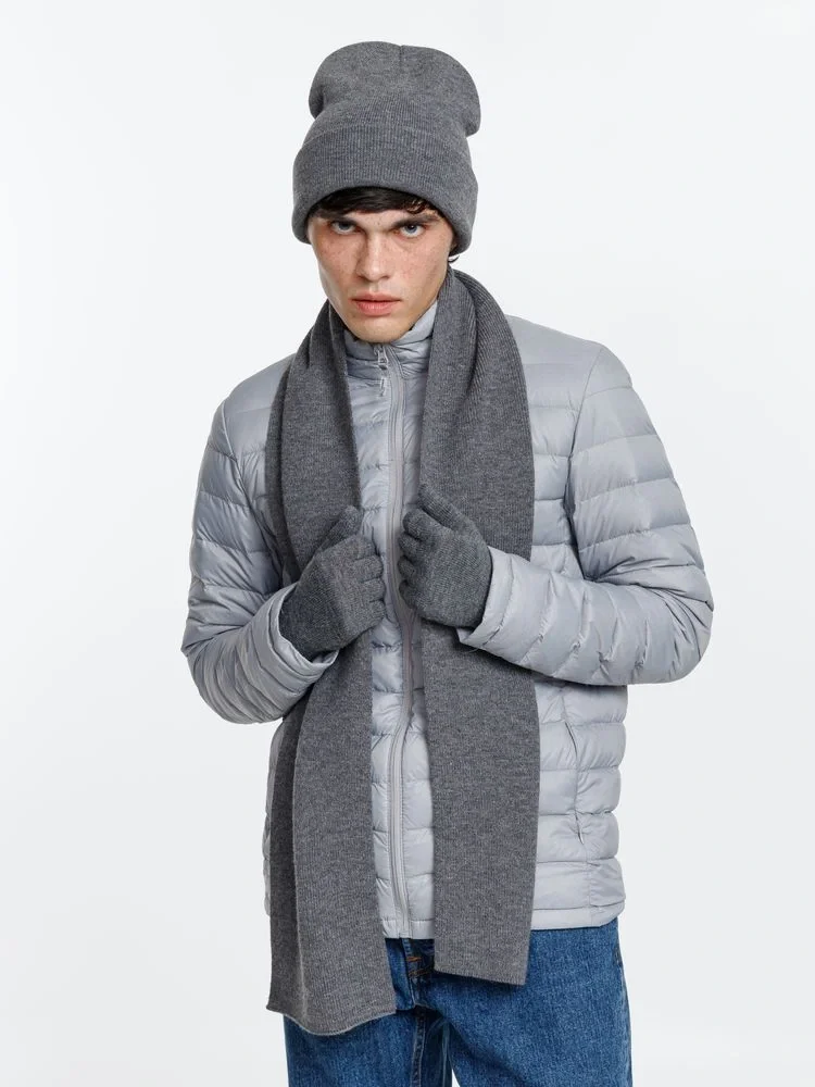 Шарф Urban Flow, темно-серый меланж - фото 7