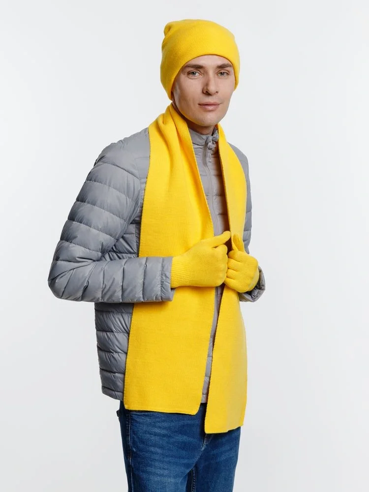 Шарф Urban Flow, желтый - фото 6