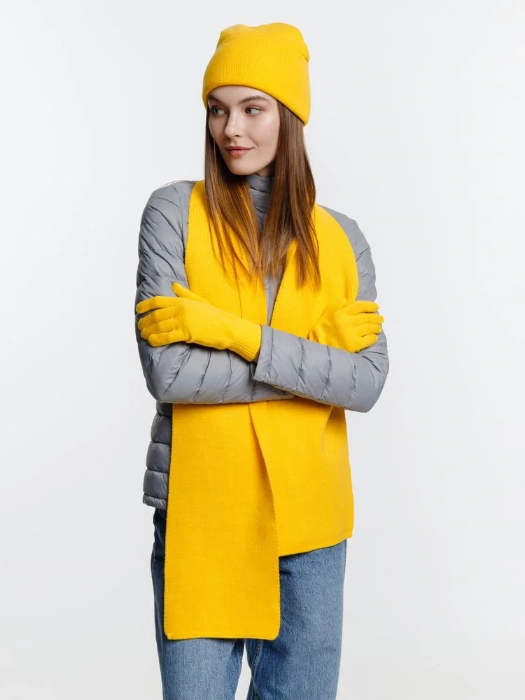 Шарф Urban Flow, желтый - фото 7