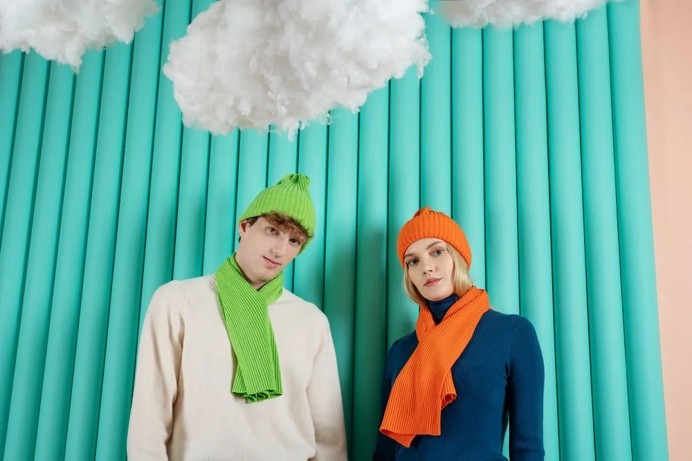 Шарф Yong, оранжевый - фото 5