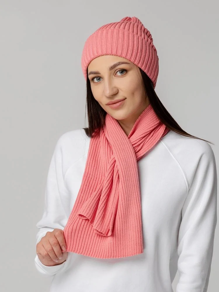 Шарф Yong, розовый - фото 5