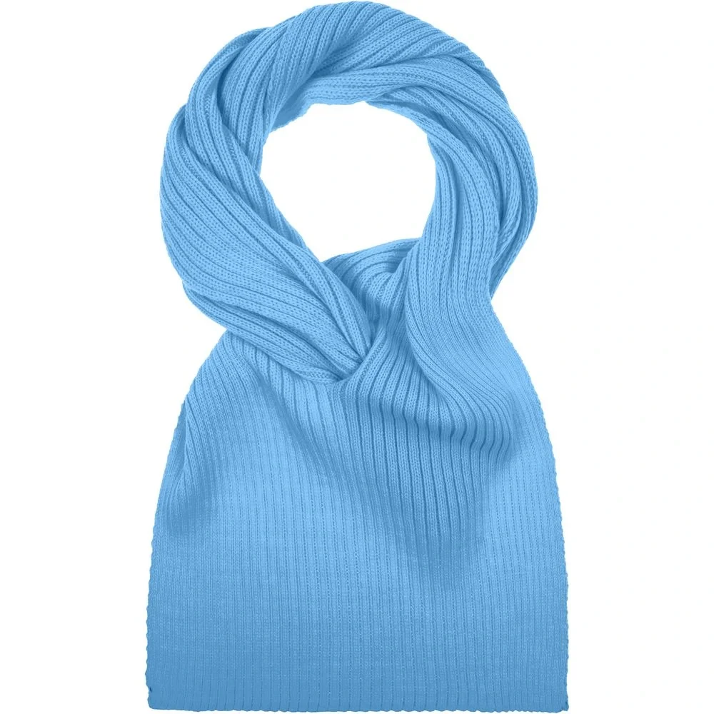 Шарф Yong, ярко-голубой - фото 3