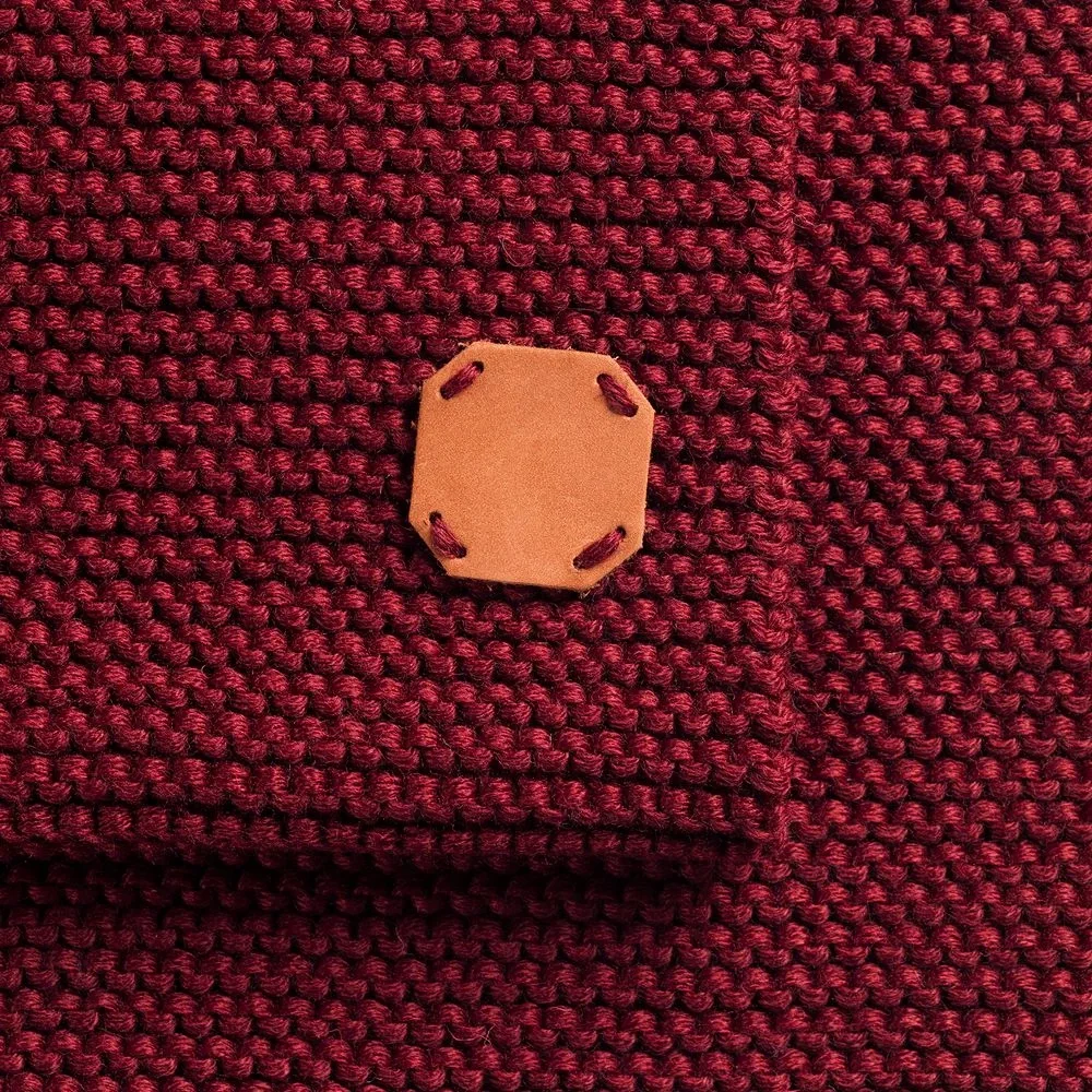 Снуд Brugge, бордовый - фото 4