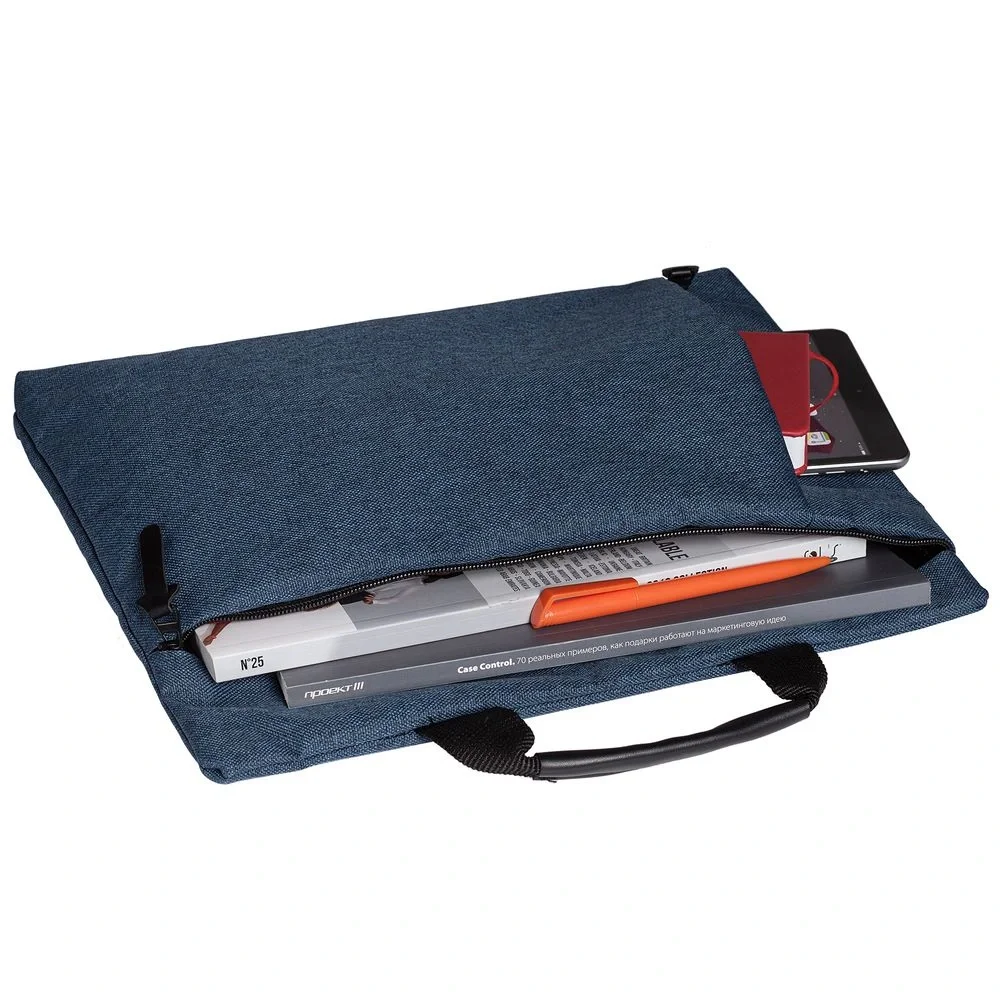 Сумка для документов HotDoc, синяя - фото 6