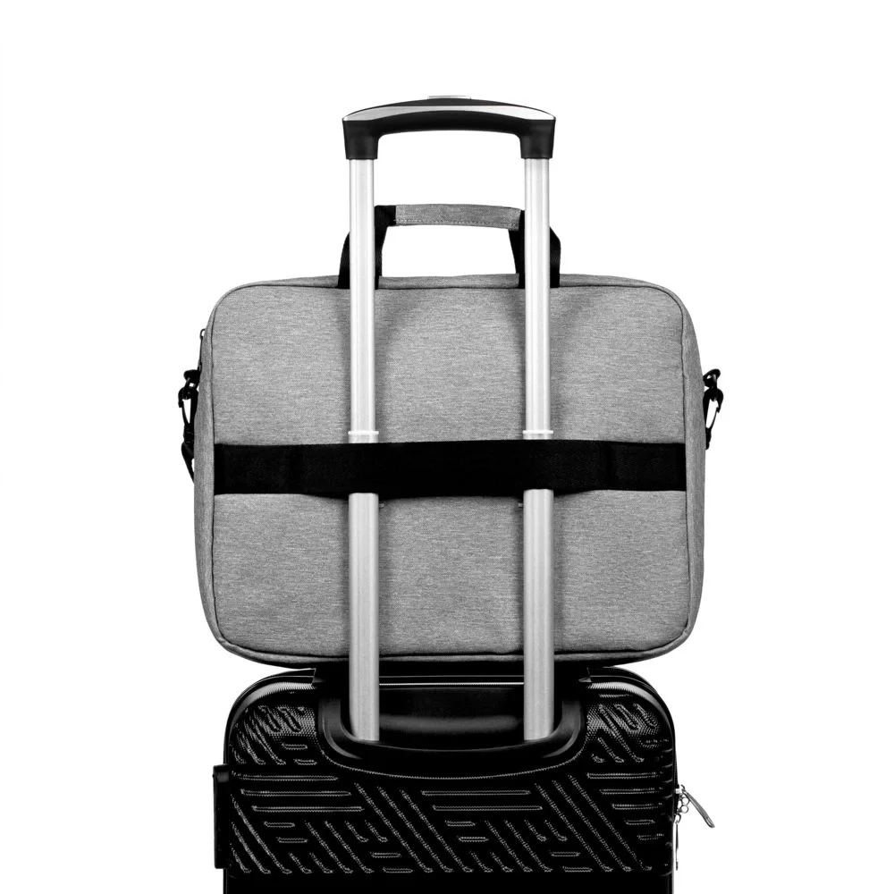 Сумка для ноутбука Burst Oneworld, серая - фото 8