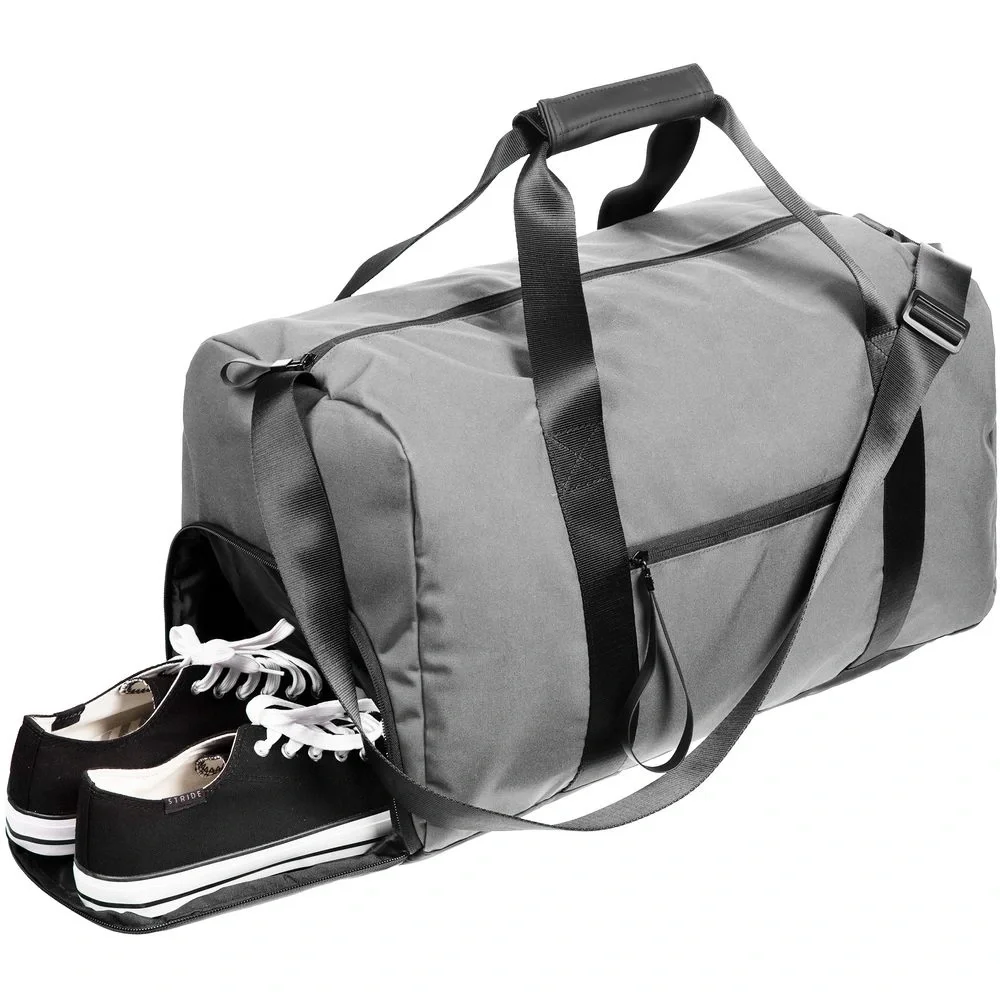 Сумка дорожная urbanPulse, серая - фото 5