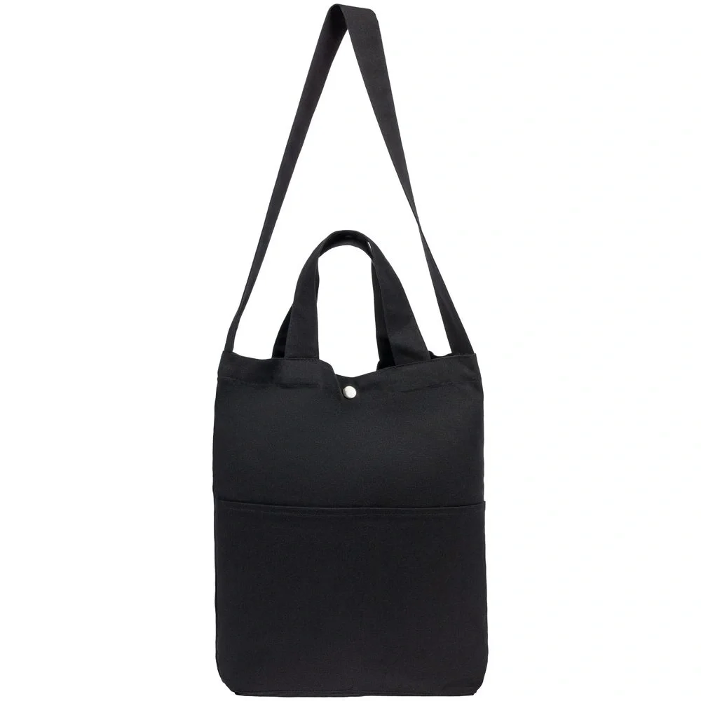 Сумка холщовая через плечо Artspace, черная - фото 1