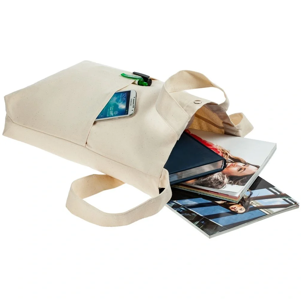 Сумка холщовая через плечо Artspace, неокрашенная - фото 6