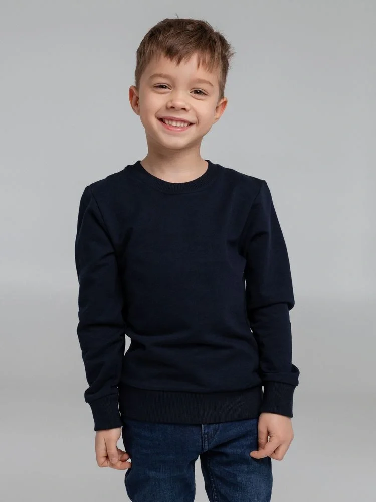 Свитшот детский Toima Kids 2.0, темно-синий - фото 5