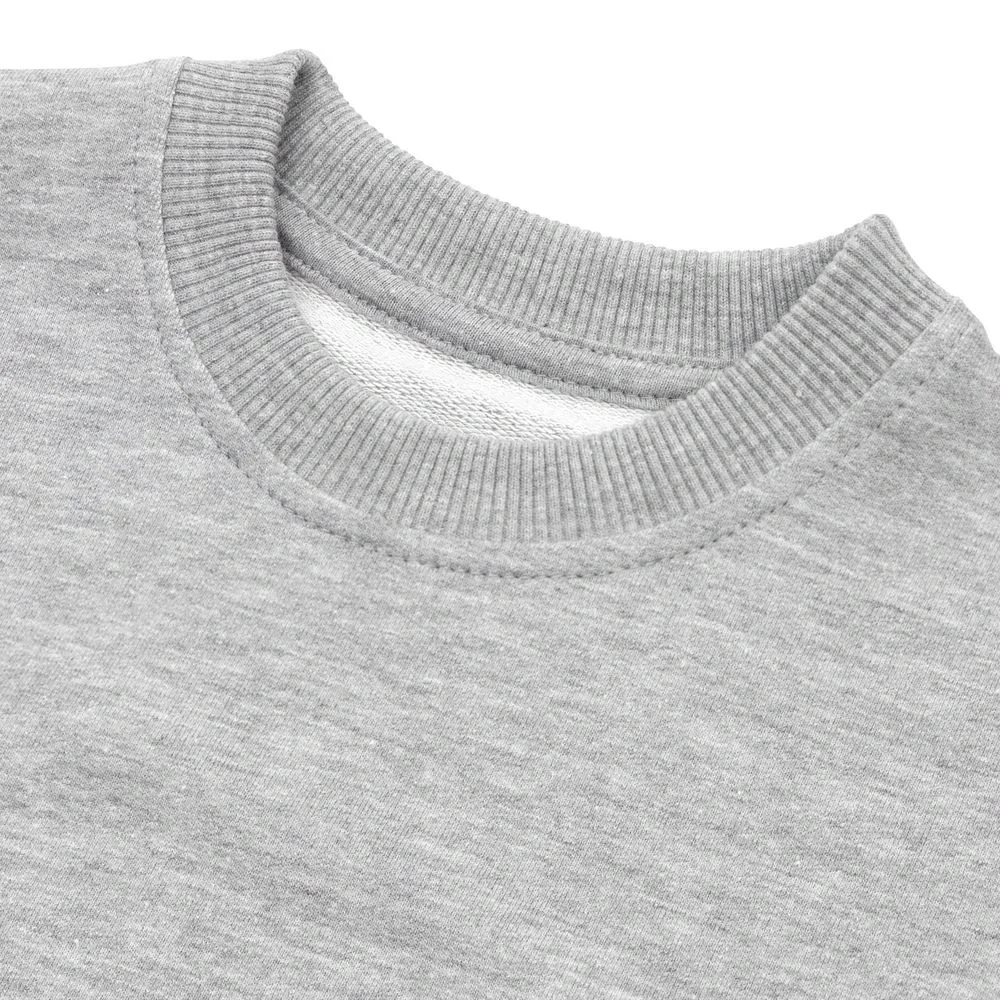 Свитшот детский Toima Kids, серый меланж - фото 10