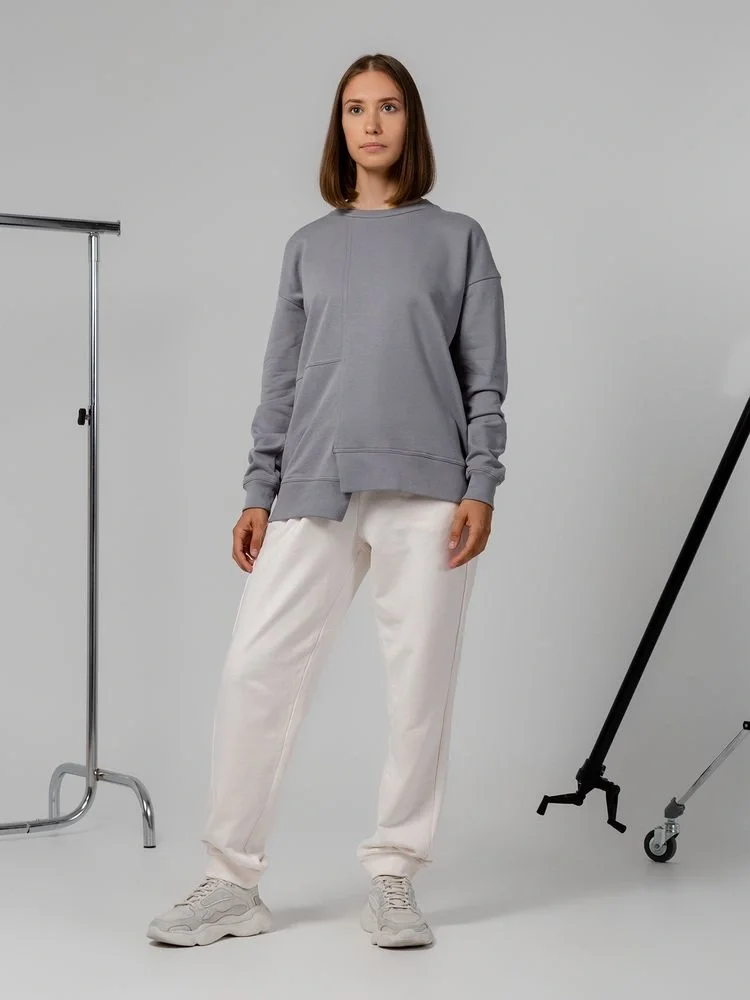 Свитшот Neofit, темно-серый (графит) - фото 7