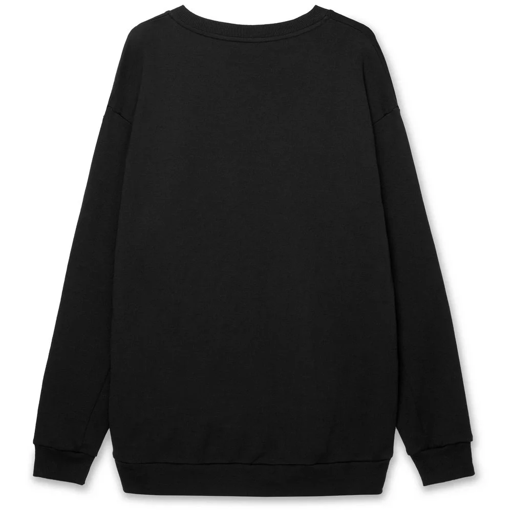 Свитшот оверсайз унисекс Omnifit, черный - фото 3