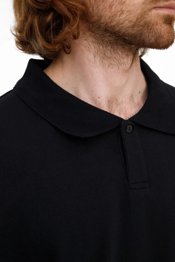 Свитшот оверсайз унисекс S6, черный - фото 4