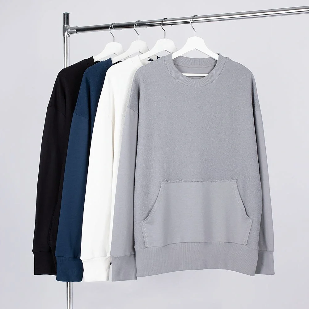 Свитшот оверсайз унисекс Vozduh, черный - фото 3