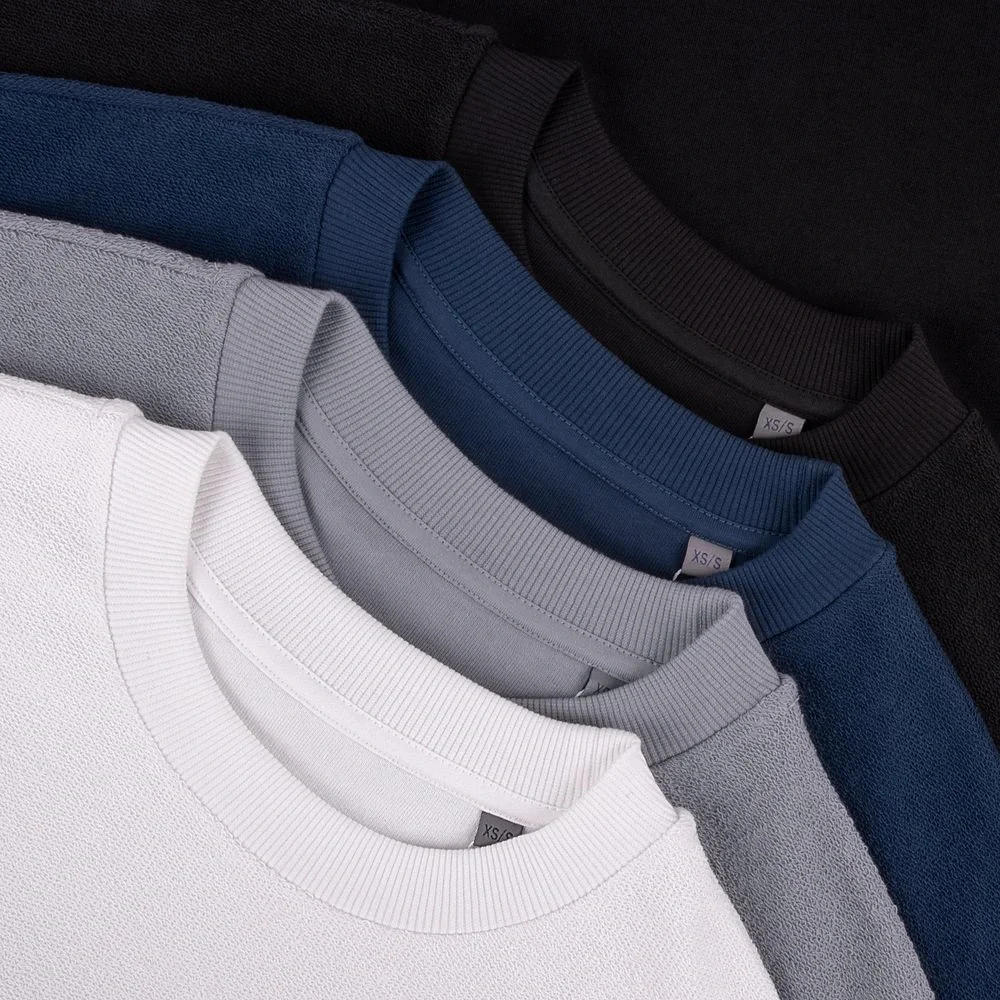 Свитшот оверсайз унисекс Vozduh, черный - фото 5