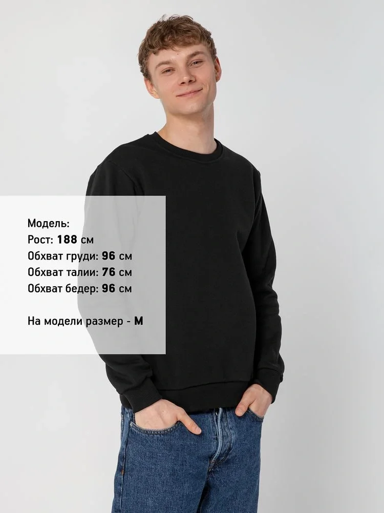 Свитшот Toima Heavy 2.0, черный - фото 6
