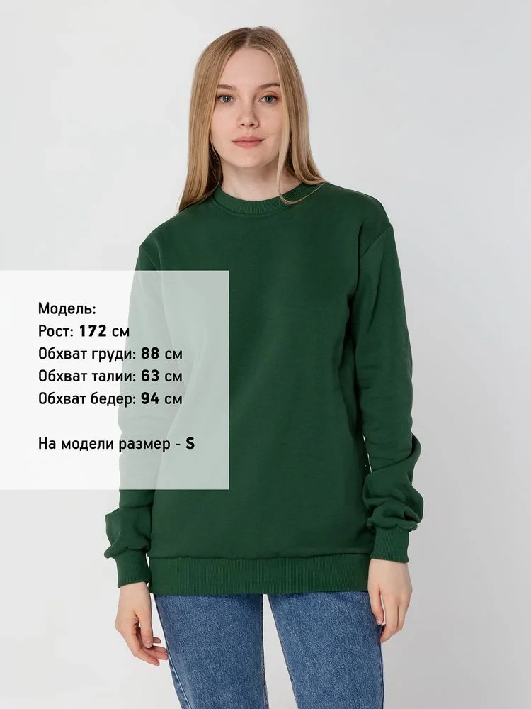 Свитшот Toima Heavy 2.0, темно-зеленый - фото 6