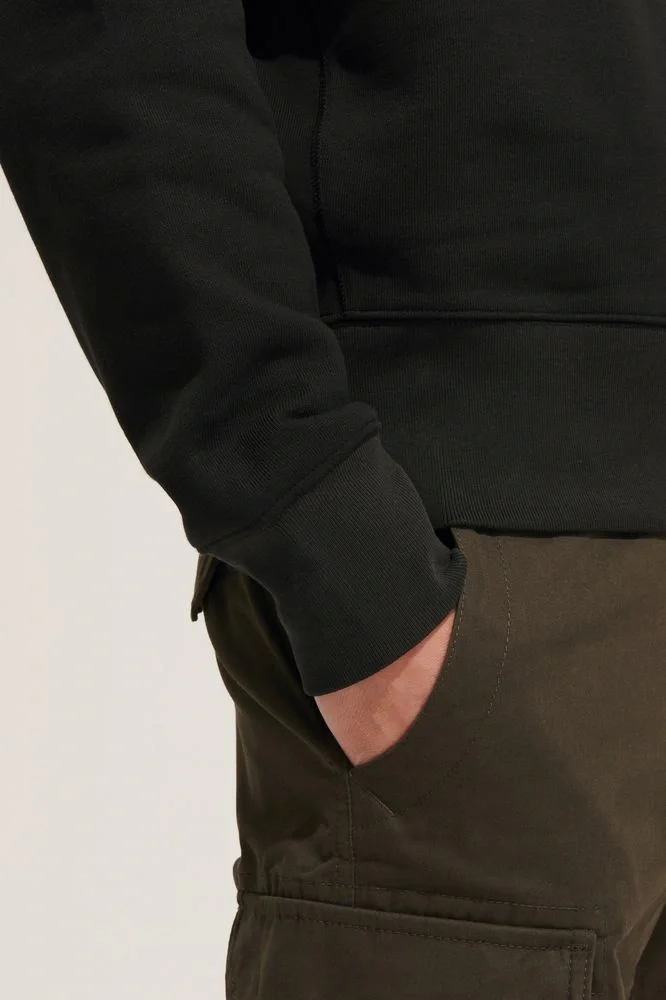 Свитшот унисекс Authentic, черный - фото 5