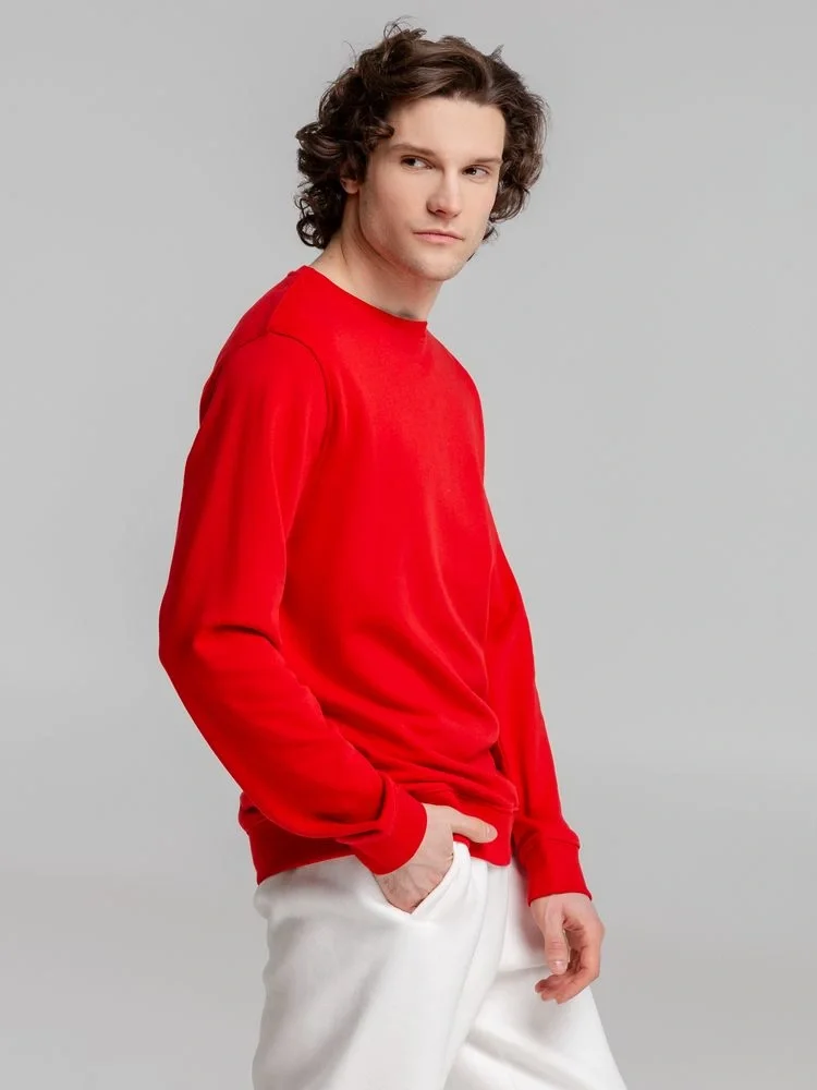 Свитшот унисекс BNC Inspire (Organic), красный - фото 12