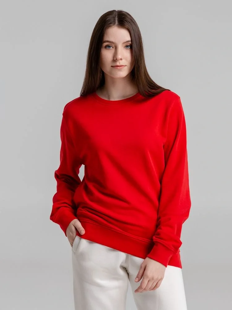 Свитшот унисекс BNC Inspire (Organic), красный - фото 15