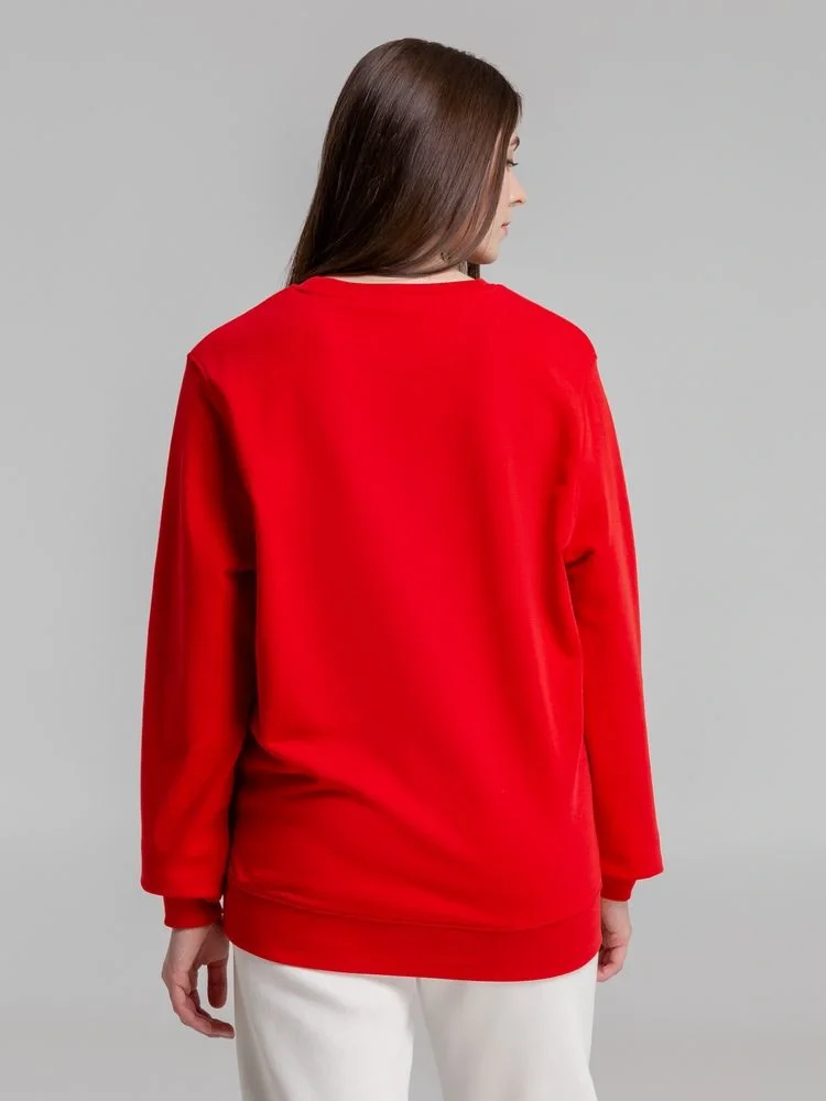 Свитшот унисекс BNC Inspire (Organic), красный - фото 17