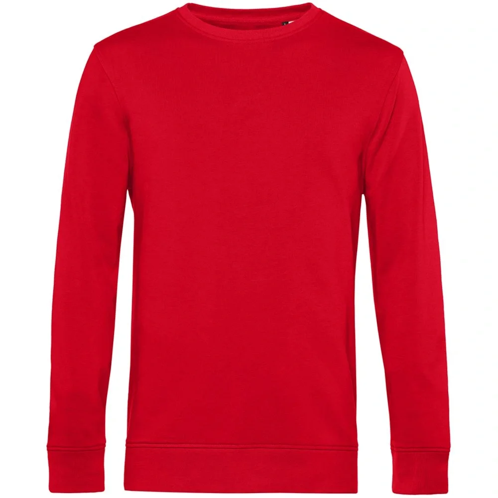 Свитшот унисекс BNC Inspire (Organic), красный - фото 2