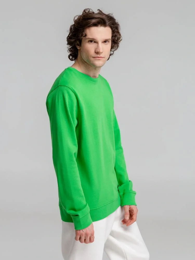 Свитшот унисекс BNC Inspire (Organic), зеленый - фото 12