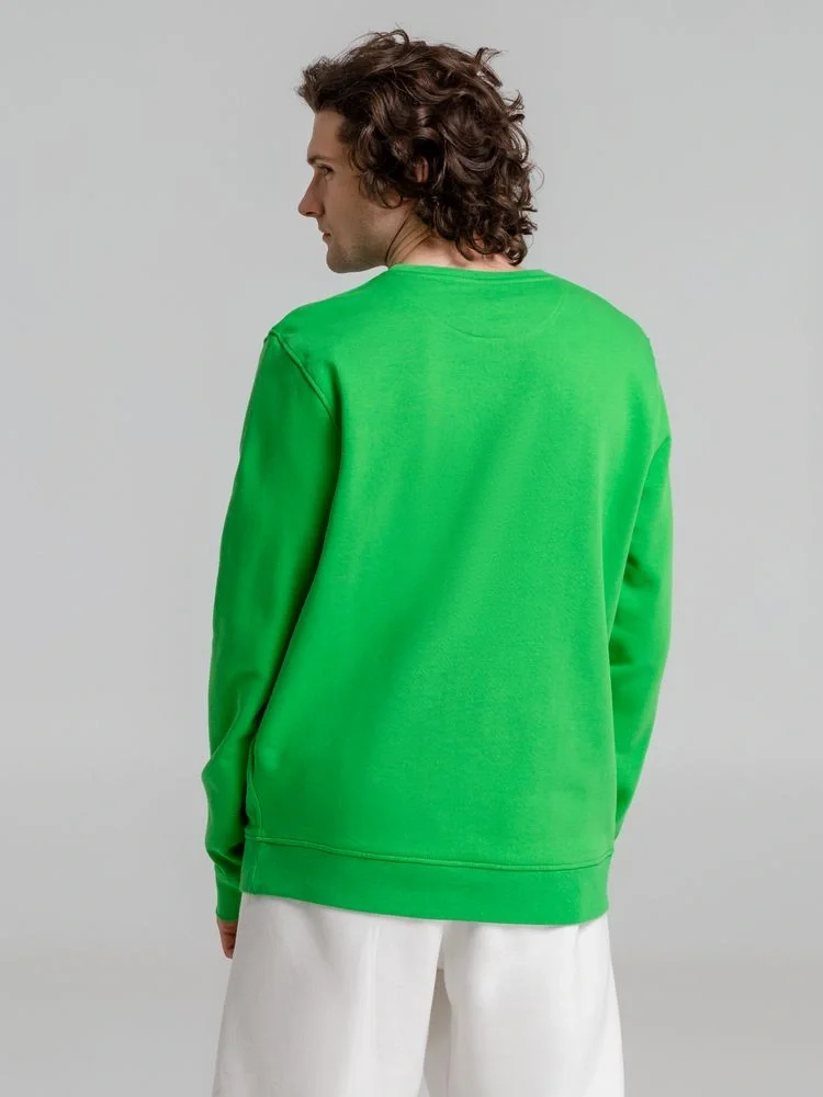 Свитшот унисекс BNC Inspire (Organic), зеленый - фото 13