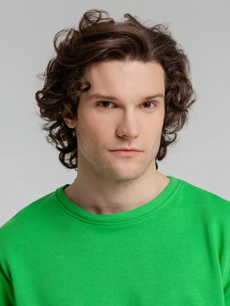 Свитшот унисекс BNC Inspire (Organic), зеленый - фото 14