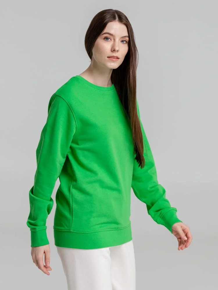 Свитшот унисекс BNC Inspire (Organic), зеленый - фото 16