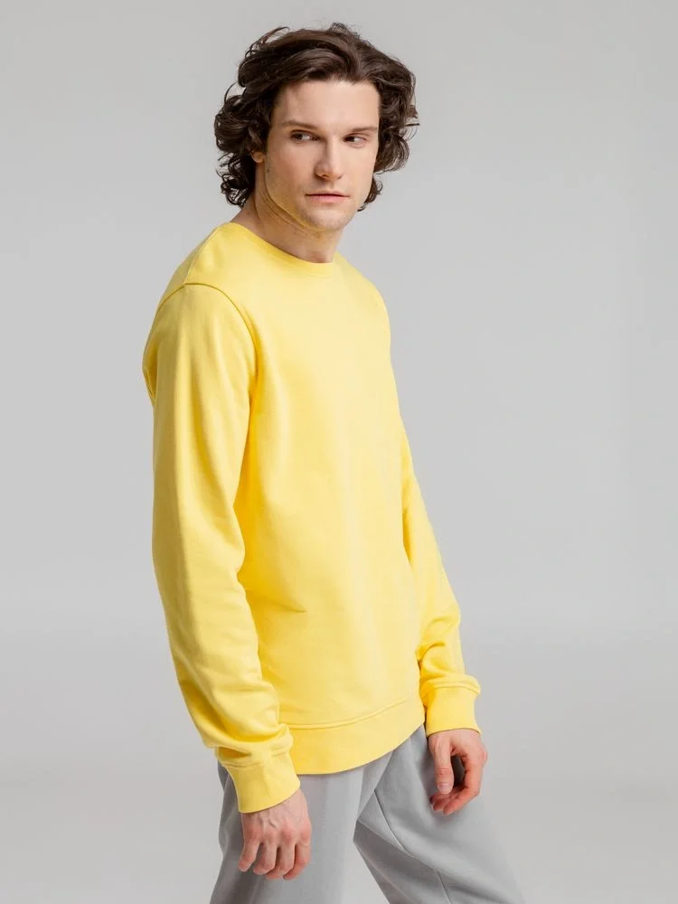 Свитшот унисекс BNC Inspire (Organic), желтый - фото 12